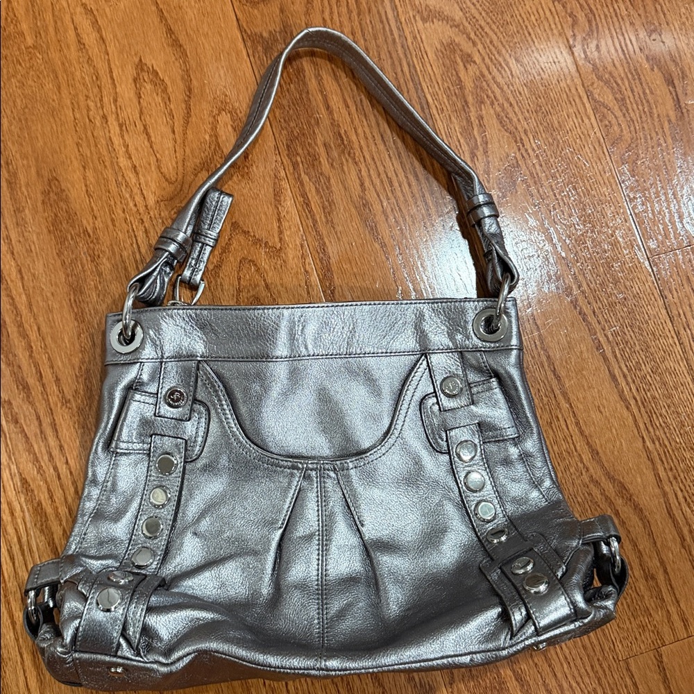 Leather Bruce Makowsky shoulder bag
